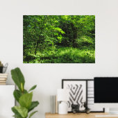 Woodland Scene Poster (Thuiskantoor)