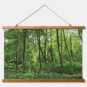 Woodland Scene. Zwarte Bossen, Cardiff Hangend Wandkleed