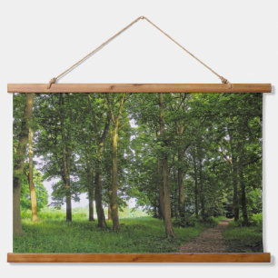 Woodland Scene. Zwarte Bossen, Cardiff Hangend Wandkleed