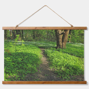 Woodland Scene. Zwarte Bossen, Cardiff Hangend Wandkleed