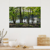 Woodland Scene. Zwarte Bossen, Cardiff Poster (Keuken)