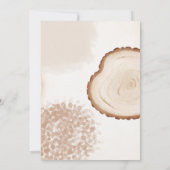 Woodland Schattige Knuffelbeesten Baby shower Kaart (Achterkant)