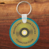 Woodland Senior Center Computer Club Sleutelhanger (Voorkant)