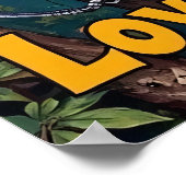 Woodland Serenade: Beren hoge noten Poster (Hoek)