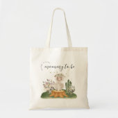 Woodland Sheep Mommy Tote Bag (Voorkant)