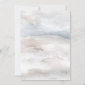 Woodland shower per post bos vrienden baby shower kaart (Achterkant)