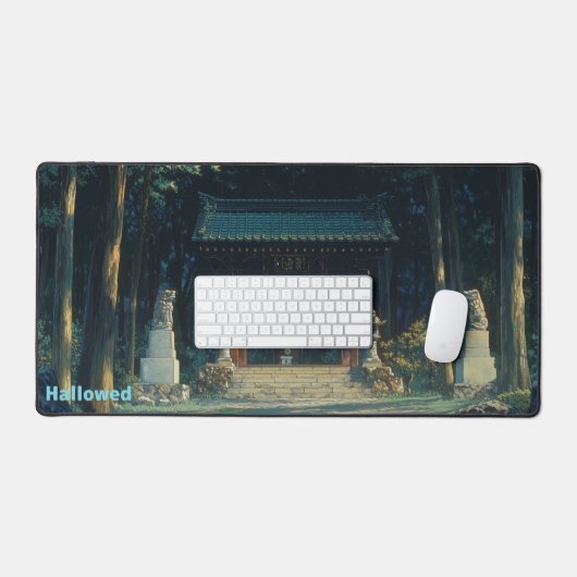 Woodland Shrine Serenity Bureaumat (Keyboard & Muis)