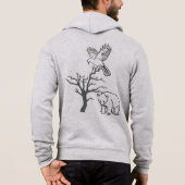 Woodland Silhouette Hoodie (Achterkant)