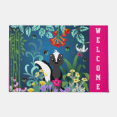 Woodland Skunk Deurmat (Voorkant)