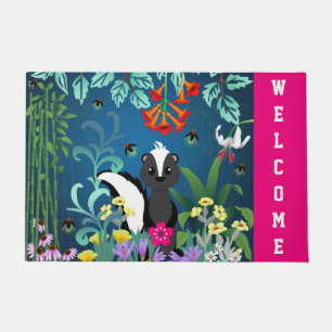 Woodland Skunk Deurmat