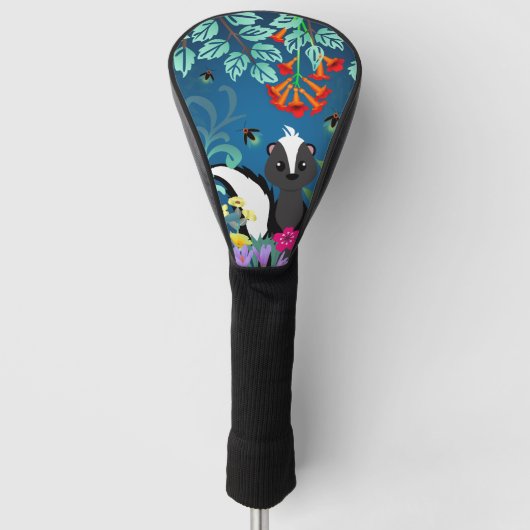 Woodland Skunk Golfheadcover (Voorkant)
