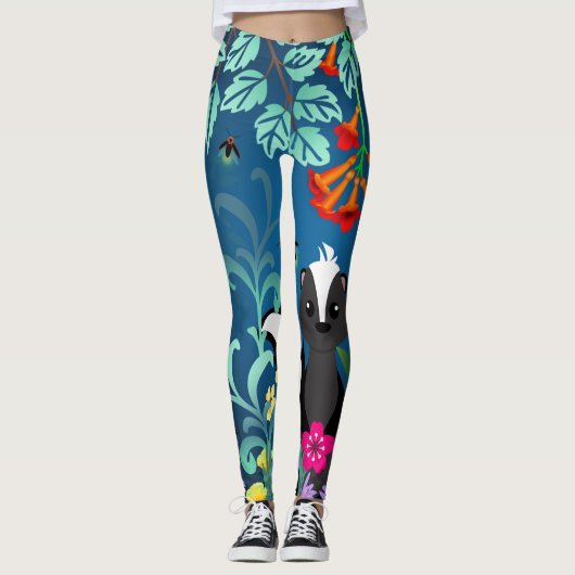 Woodland Skunk Leggings (Voorkant)