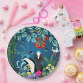 Woodland Skunk Papieren Bordje (Feest)