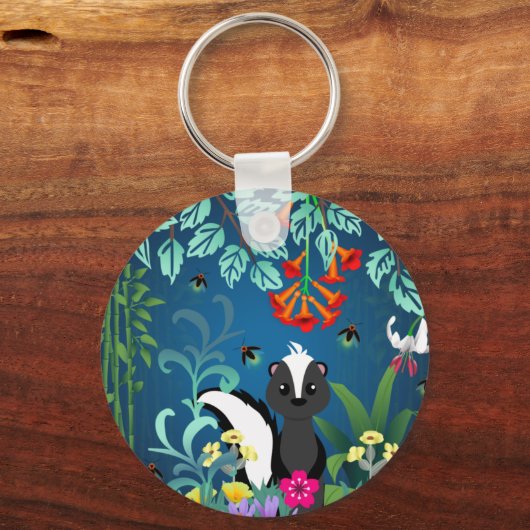 Woodland Skunk Sleutelhanger (Voorkant)