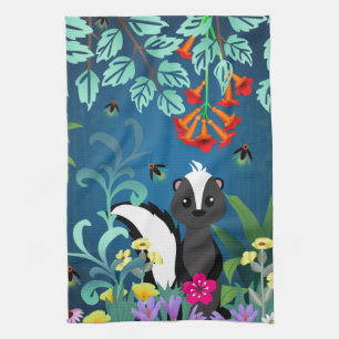 Woodland Skunk Theedoek