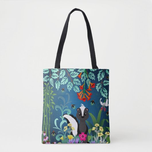 Woodland Skunk Tote Bag (Voorkant)