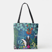 Woodland Skunk Tote Bag (Achterkant)