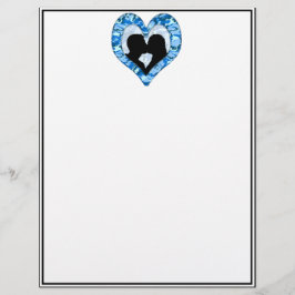 Woodland Sky Blue Camouflage Kissingpaar