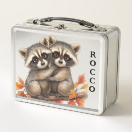 Woodland Snuggle Raccoons