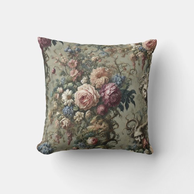 Woodland Specters - Gotisch Victoriaans Kussen (Voorkant)