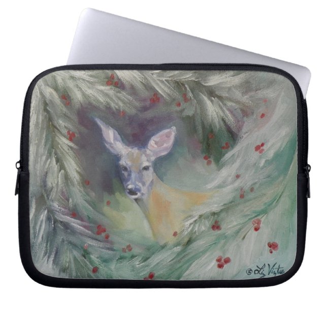 Woodland Spirit Electronics Bag Laptop Sleeve (Voorkant)