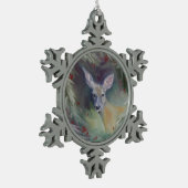 Woodland Spirit Snowflake Ornament (Links)