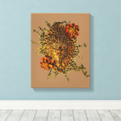 Woodland Spirit Stretched Canvas Print (Insitu (Houten vloer))