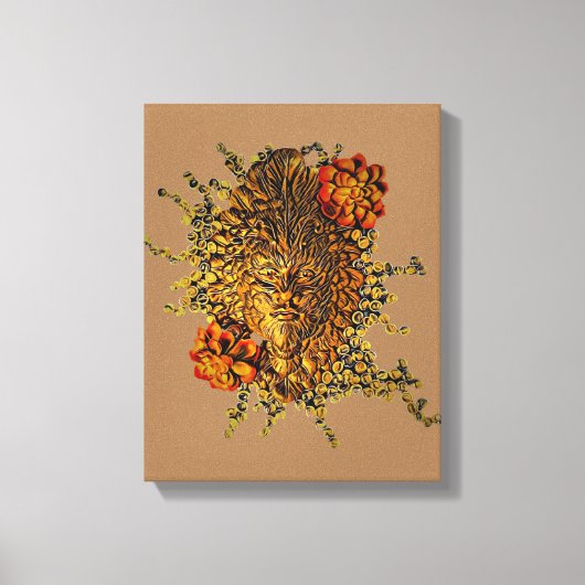 Woodland Spirit Stretched Canvas Print (Voorkant)
