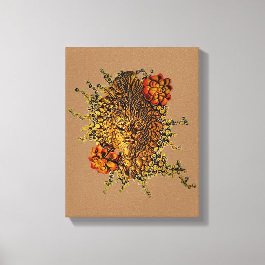 Woodland Spirit Stretched Canvas Print (Voorkant)