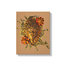 Woodland Spirit Stretched Canvas Print