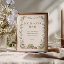 Woodland Sprookjesboek Baby Shower Mom-osa Bar