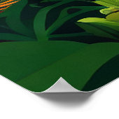 Woodland Squirrel Acorn maakt de aarde weer geweld Poster (Hoek)