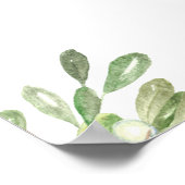 Woodland Squirrel Baby shower Welkomstbord Poster (Hoek)