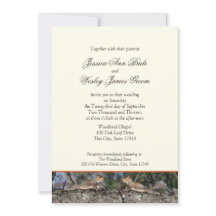 Woodland Squirrel Country Wedding