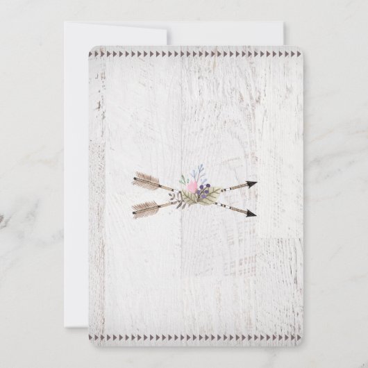 Woodland Squirrel eerste verjaardag uitnodiging (Achterkant)