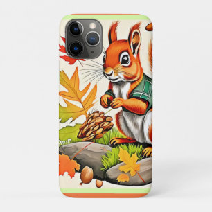 Woodland Squirrel Uitzicht Design Case-Mate iPhone Case