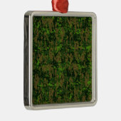 Woodland stijl groen digitaal camouflagepatroon metalen ornament (Rechts)
