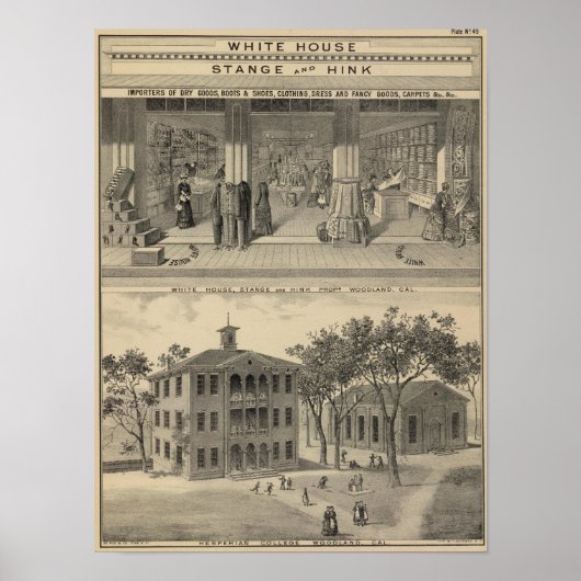 Woodland store, college poster (Voorkant)
