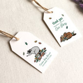 Woodland Storybook Baby shower Bedankt Cadeaulabel