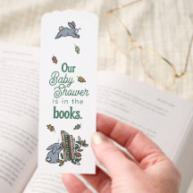 Woodland Storybook Baby shower Bedankt Favors