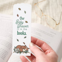 Woodland Storybook Baby shower Bedankt Favors