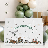 Woodland Storybook Baby shower Groot Cadeauzakje