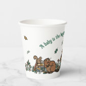 Woodland Storybook Baby shower Papieren Bekers (Voorkant)