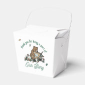Woodland Storybook Beer Baby shower Bedankdoosjes (Voorkant Zijde)