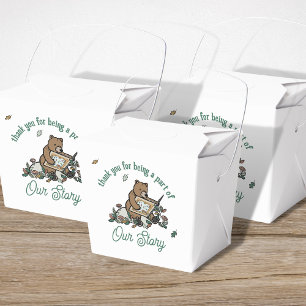 Woodland Storybook Beer Baby shower Bedankdoosjes