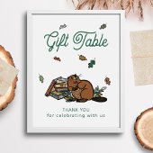 Woodland Storybook Cadeaubordje Poster