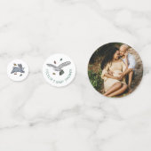 Woodland Storybook Forest Animals Baby shower Confetti (Voorkanten)