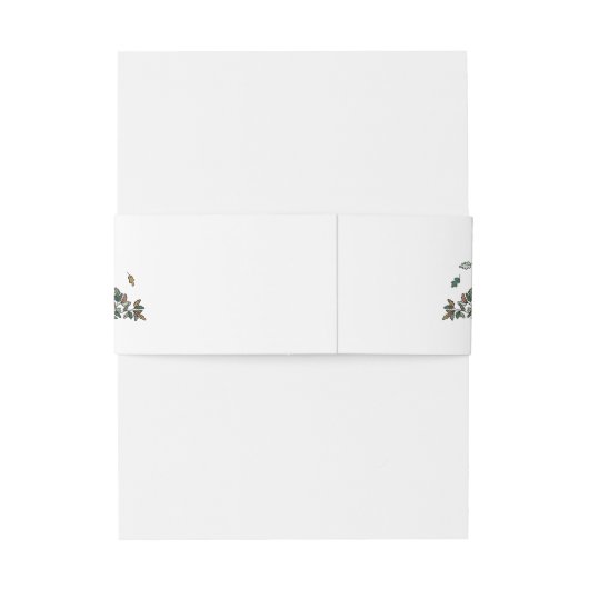 Woodland Storybook Forest Animals Baby shower Uitnodigingen Wikkel (Achterkant Voorbeeld)