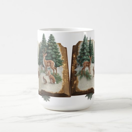 Woodland Storybook Reindeer Kleur Morphing Mok 15 (Midden)