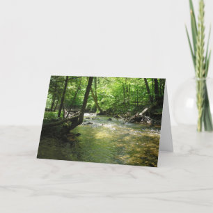 Woodland Stream Bedankkaart